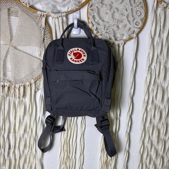 Fjallraven Kanken Mini Backpack in Gray - Picture 1 of 13